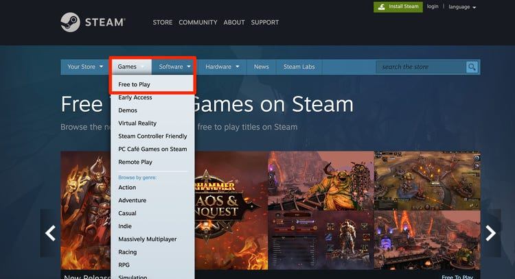 Learn How to Get Free Games on Steam